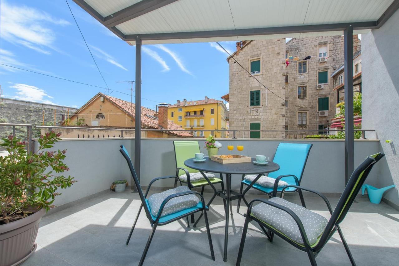 Arcus Apartment With Beautiful Terrace Split Exterior foto
